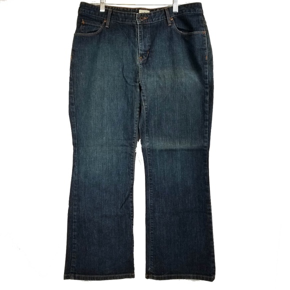 L.L. Bean Jeans Ll Bean Womens Bootcut Jeans Size 4 Classic Fit